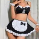 European and American cross -outward trade explosion Amazon passionate sexy lace temptation maid -making uniform sexy underwear maid costume