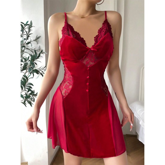 European and American cross -border sexy velvet sex pajamas passion temptation dressing skirt Amazon supermarket foreign trade thermal sales