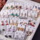 Japan and South Korea's new long temperament versatile micro -mosaic vermiculite female earring earrings wholesale Han Nishu brand