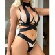 European and American cross -border sexies fun underwear tie color -seductive bray pants two -piece set Amazon foreign trade