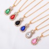 3-Piece Luxury Jewelry Set - Necklace, Earrings & Ring Diamond Bridal Set