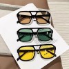 Retro Geometric UV400 Protection Resin Polygon Full Frame Women's Sunglasses