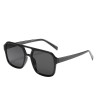 Retro Geometric UV400 Protection Resin Polygon Full Frame Women's Sunglasses