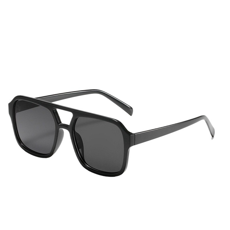 Retro Geometric UV400 Protection Resin Polygon Full Frame Women's Sunglasses