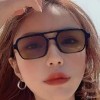 Retro Geometric UV400 Protection Resin Polygon Full Frame Women's Sunglasses