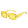 Women's retro rectangular sunglasses fashionable candy colored small frame sunglasses travel UV400 wholesale cheap sunglasses