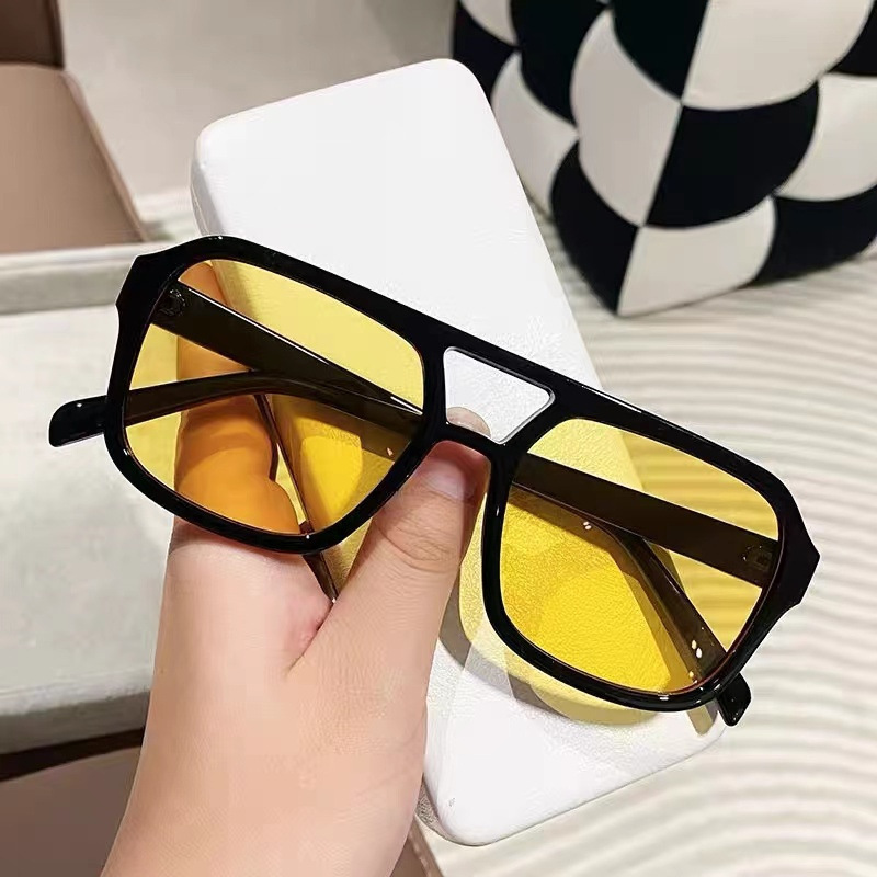 Retro Geometric UV400 Protection Resin Polygon Full Frame Women's Sunglasses
