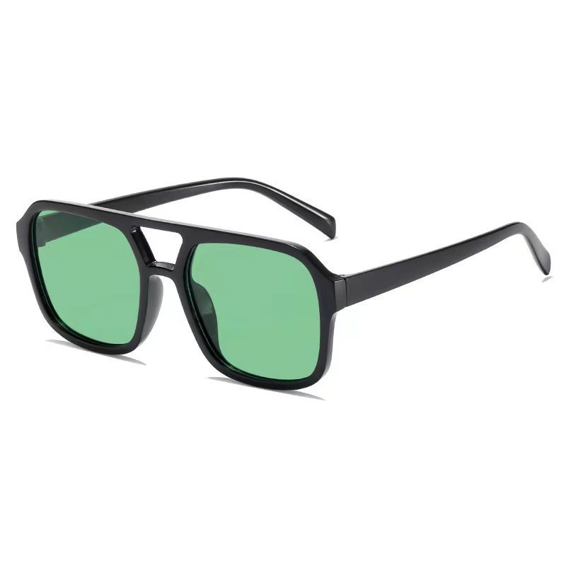 Retro Geometric UV400 Protection Resin Polygon Full Frame Women's Sunglasses