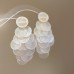 Assorted shell drop earrings with a 925 sterling silver pin