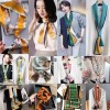 Spring and Autumn Satin Streamers Long Small Silk Scarves