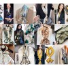 Satin Streamers Long Small Silk Scarves Long Scarves Versatile