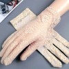 Summer short sun protection gloves for women summer Korean lace thin sun protection driving breathable ultra-thin gloves wholesale for women