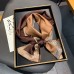 Satin Streamers Long Small Silk Scarves Long Scarves Versatile