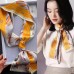 Spring and Autumn Satin Streamers Long Small Silk Scarves