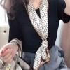 Satin Streamers Long Small Silk Scarves Long Scarves Versatile