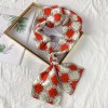 Satin Streamers Long Small Silk Scarves Long Scarves Versatile