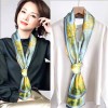 Satin Streamers Long Small Silk Scarves Long Scarves Versatile