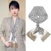 Satin Streamers Long Small Silk Scarves Long Scarves Versatile