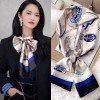 Satin Streamers Long Small Silk Scarves Long Scarves Versatile