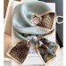 Spring and Autumn Satin Streamers Long Small Silk Scarves