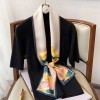Satin Streamers Long Small Silk Scarves Long Scarves Versatile