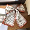 Satin Streamers Long Small Silk Scarves Long Scarves Versatile