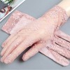 Summer short sun protection gloves for women summer Korean lace thin sun protection driving breathable ultra-thin gloves wholesale for women