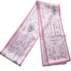 Satin Streamers Long Small Silk Scarves Long Scarves Versatile