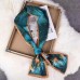 Satin Streamers Long Small Silk Scarves Long Scarves Versatile