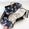 Satin Streamers Long Small Silk Scarves Long Scarves Versatile