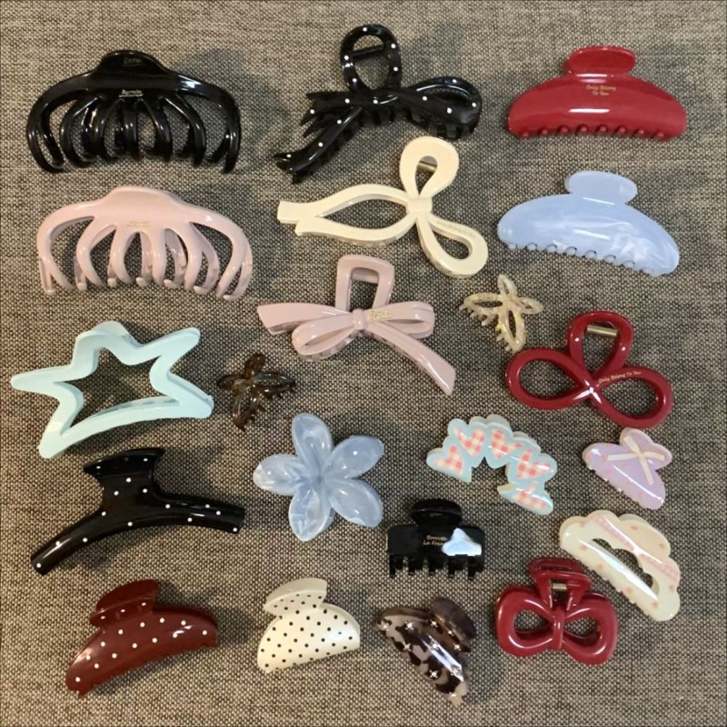 Low Price Clearance Hairpin South Korea Simple Commuter All-match Grab Clip Niche High-end Head Shark Clip Hair Accessories for Women