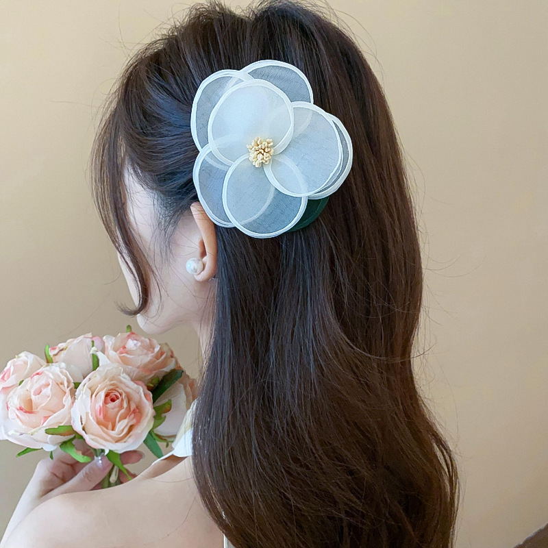 Low Price Clearance Hairpin South Korea Simple Commuter All-match Grab Clip Niche High-end Head Shark Clip Hair Accessories for Women
