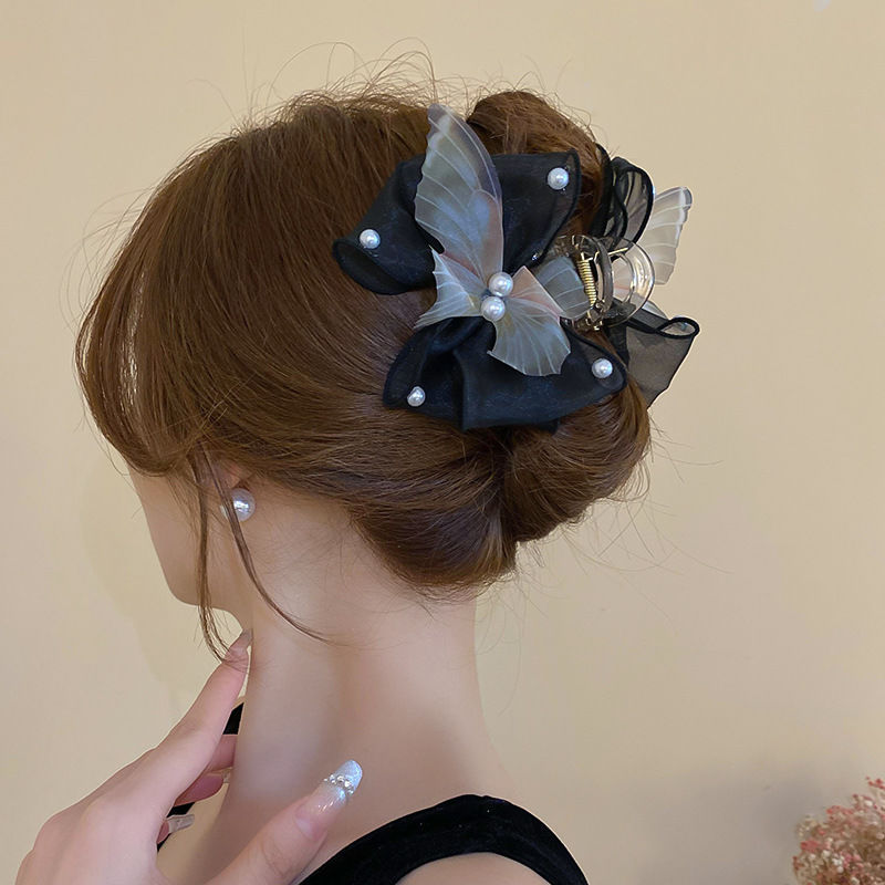Low Price Clearance Hairpin South Korea Simple Commuter All-match Grab Clip Niche High-end Head Shark Clip Hair Accessories for Women