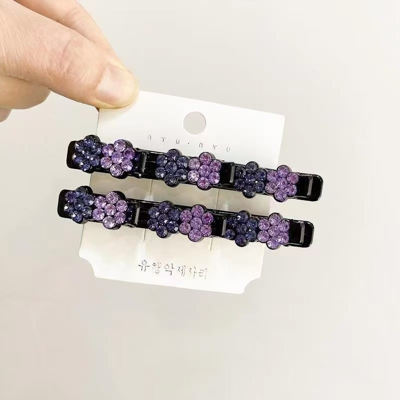 Hairpin with Braided Hair, Side Bangs Texture, Broken Hair, Duckbill Hairpin, Hairband, Internet Celebrity Clip, Headwear Wholesale
