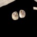 Luxury Silver Earrings - Beads and Hearts Collection
