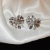 Luxury Silver Earrings - Beads and Hearts Collection