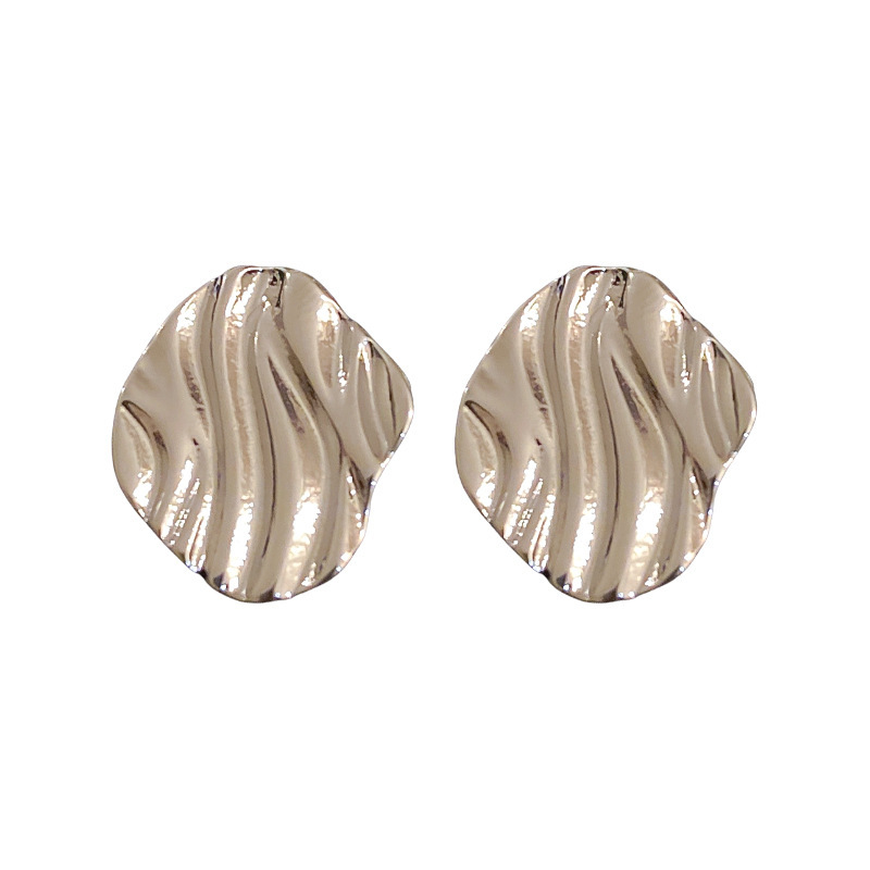 Luxury Silver Earrings - Beads and Hearts Collection