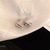 Luxury Silver Earrings - Beads and Hearts Collection