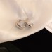 Luxury Silver Earrings - Beads and Hearts Collection