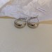 Luxury Silver Earrings - Beads and Hearts Collection