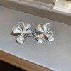 Luxury Silver Earrings - Beads and Hearts Collection