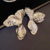 Luxury Silver Earrings - Beads and Hearts Collection