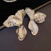 Luxury Silver Earrings - Beads and Hearts Collection