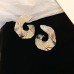 Luxury Silver Earrings - Beads and Hearts Collection
