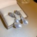 Luxury Silver Earrings - Beads and Hearts Collection