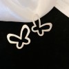 Luxury Silver Earrings - Beads and Hearts Collection