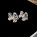 Luxury Silver Earrings - Beads and Hearts Collection