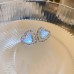 Luxury Silver Earrings - Beads and Hearts Collection