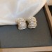 Luxury Silver Earrings - Beads and Hearts Collection