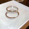 Luxury Silver Earrings - Beads and Hearts Collection